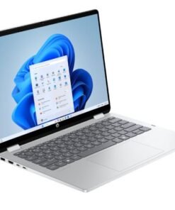 HP OmniBook 5 Flip 14, Windows 11 Home, 14", Touch screen, Intel Core 5, 8GB, 256GB SSD, 2K, Glacier silver