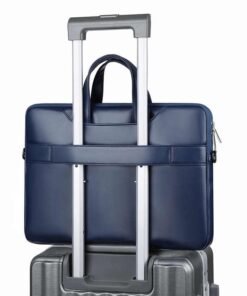 Alternative view of Leather Laptop Shoulder Bag for Men Women