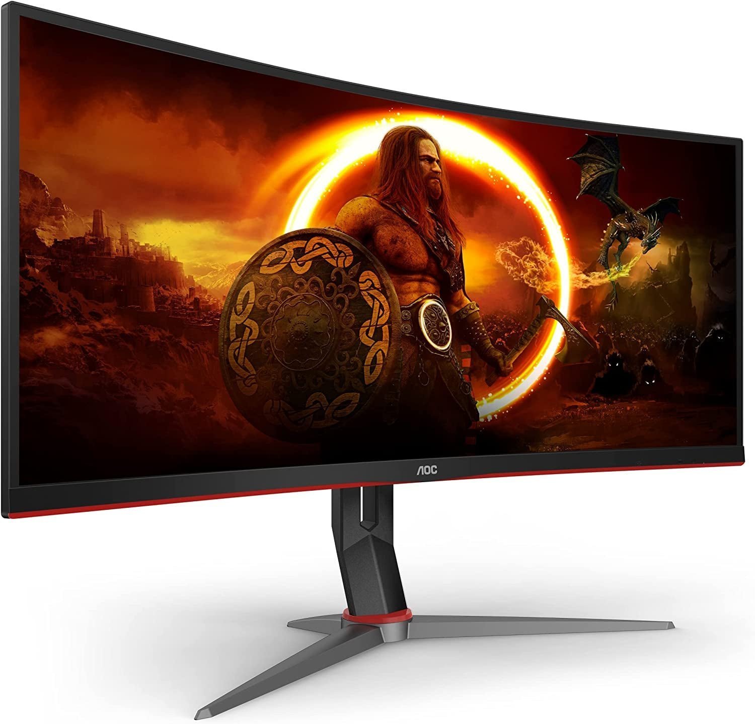 SECUREYE 34'' Frameless Curved Gaming 4K Monitor