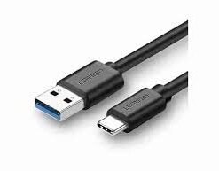 Ugreen US184 USB 3.0 A Male to Type C Male Cable Nickel Plating 1m black (UG- 20882)