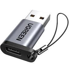 Ugreen USB-A 3.0 Male to USB-C 3.1 Female Adapter Gray – UG-50533
