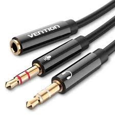 Vention 2 in 1 3.5mm Audio Cable