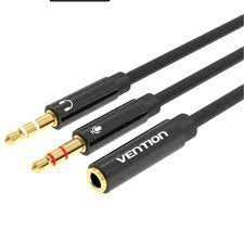 Vention 4 Pole 3.5mm Audio Splitter Cable