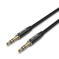 Vention Cotton Braided 3.5mm Male to Male Audio Cable Aluminum Alloy Type