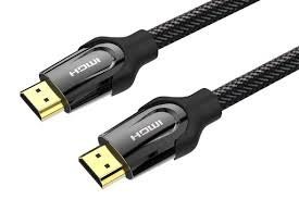 Vention Nylon Braided HDMI Cable 5M Black Metal Type