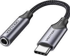 Vention USB C to 3.5mm Jack Earphone, Type C to 3.5 Headphone AUX Adapter Audio Cable