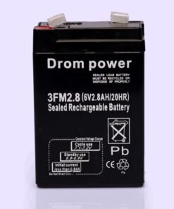LEAD ACID BATTERY 6V 2.8AH